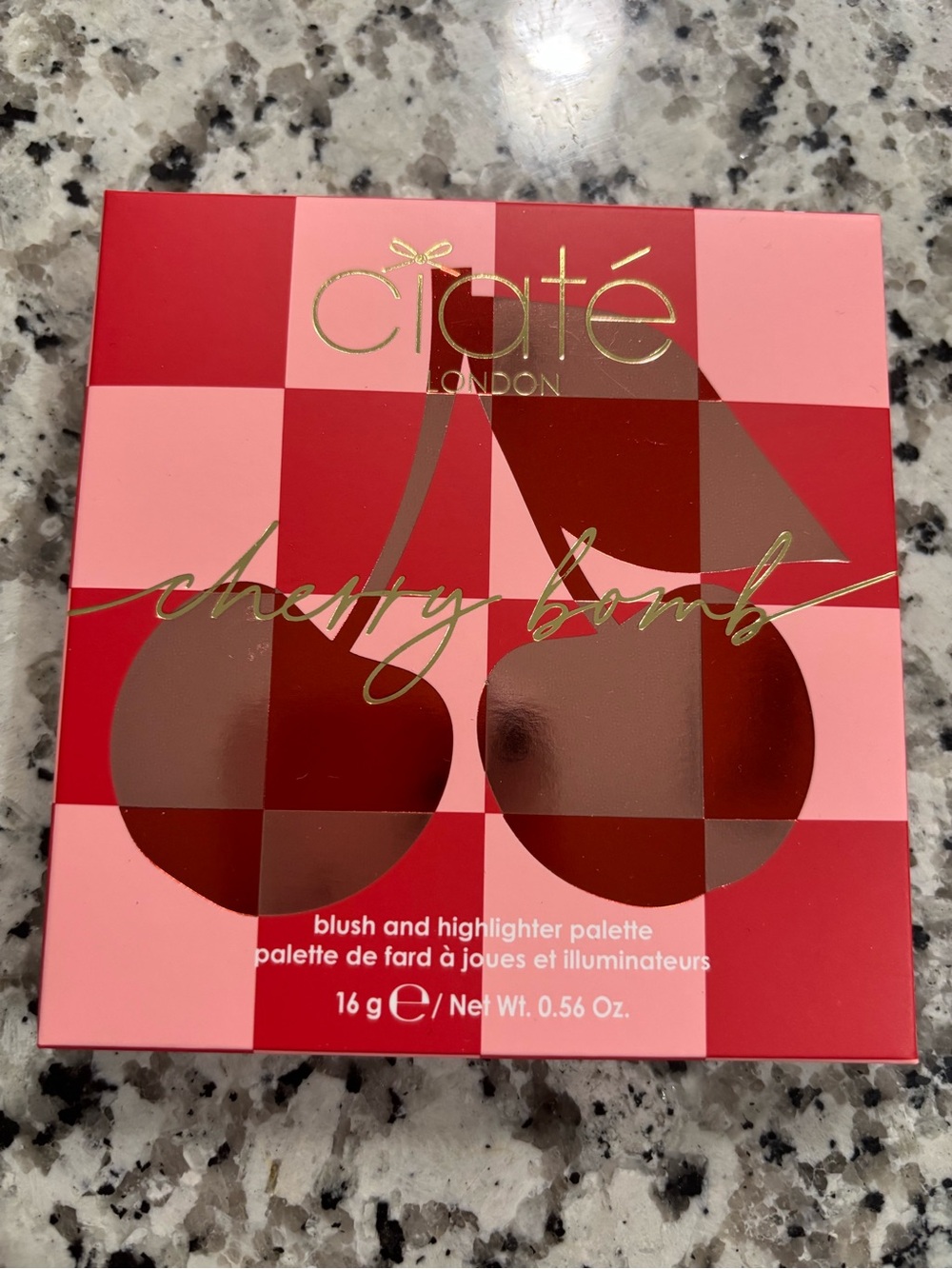 Cherry Bomb Blush and Highlighter Palette